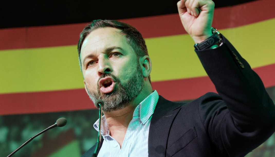 El presidente de Vox y candidato presidencial, Santiago Abascal, en una imagen de archivo