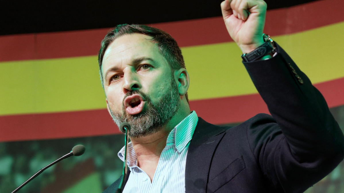 El presidente de Vox y candidato presidencial, Santiago Abascal, en una imagen de archivo