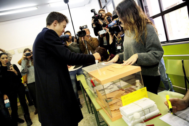 El candidato de Más País, Íñigo Errejón