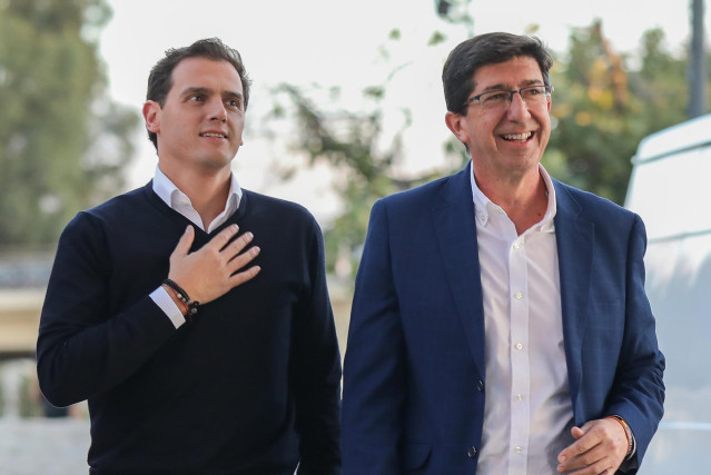 Albert Rivera y Juan Marín