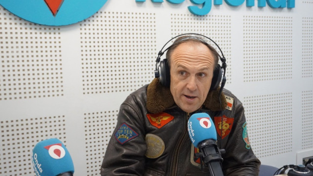 Luis Gestoso (VOX) en la entrevista en Onda Regional