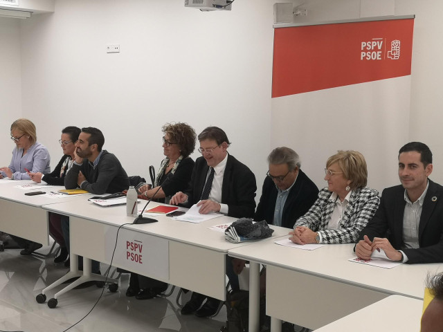 Reunión de la Comisión Ejecutiva Nacional del PSPV