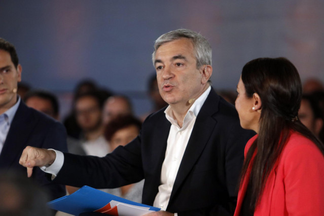 El líder de Cs en el Parlamento Europeo, Luis Garicano; durante su intervención en el encuentro 'Economía en Marcha'. En Málaga, a 01 de Noviembre de 2019. En Málaga, a 01 de Noviembre de 2019.