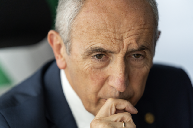 El portavoz del Gobierno Vasco, Josu Erkoreka, posa para Europa Press.