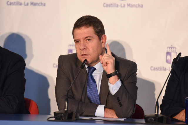 El presidente regional, Emiliano García-Page.