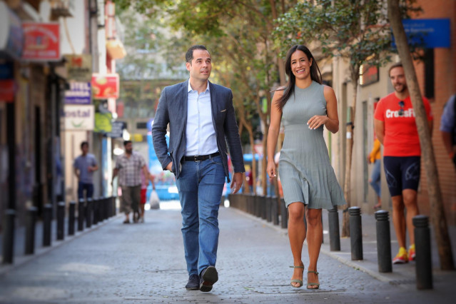 Imagen de recurso de la vicealcaldesa de Madrid, Begoña Villacís, y el vicepresidente de la Comunidad de Madrid, Ignacio Aguado. Imagen de recurso