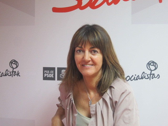 La secretaria general del PSE-EE, Idoia Mendia.