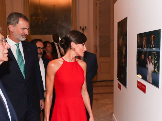 Los Reyes visitan la exposición 