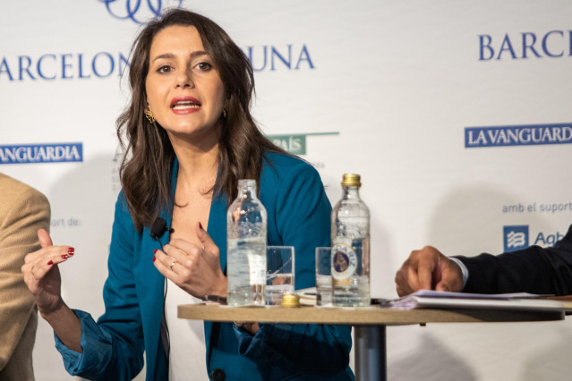 La portavoz de Ciudadanos en el Congreso, Inés Arrimadas