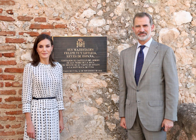 Visita de los Reyes al Castillo del Morro de San Pedro de la Roca