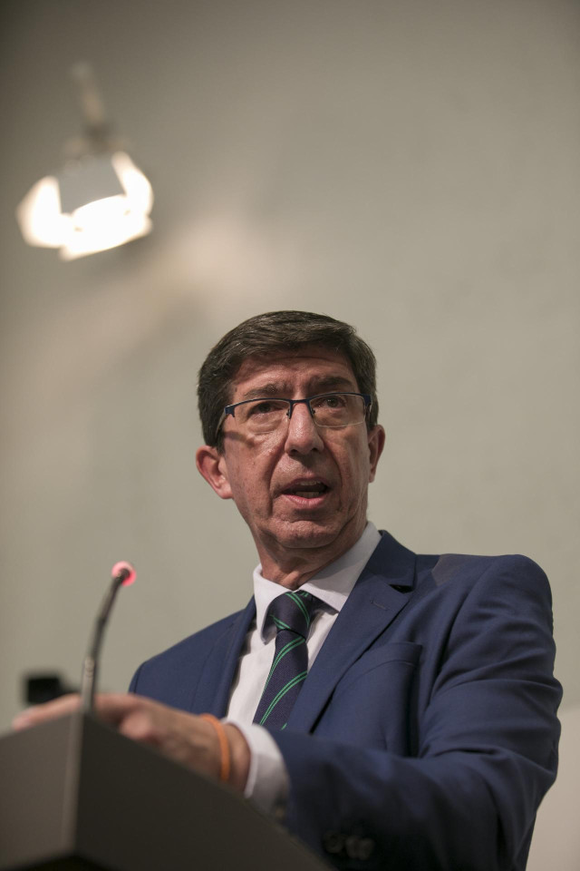 El vicepresidente de la Junta, Juan Marín.