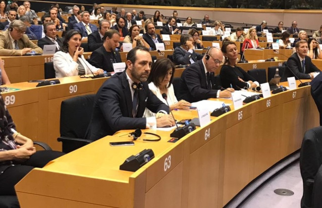 José Ramón Bauzá (Cs) en el Parlamento Europeo