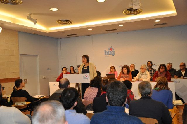 El Consello Nacional del BNG en Santiago