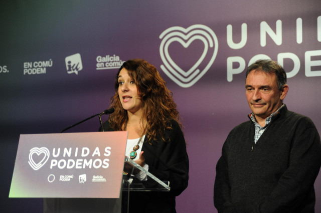 La portavoz del Consejo de Coordinación de Podemos, Noelia Vera.
