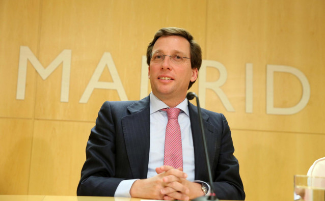 El alcalde de Madrid, José Luis Martínez Almeida