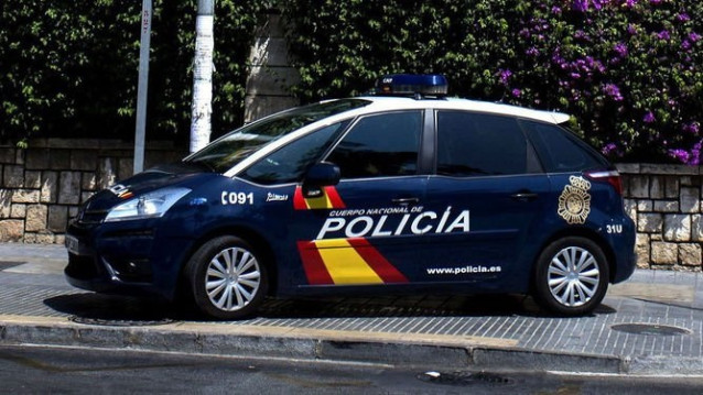 Un coche patrulla de la Policía Nacional, en una imagen de archivo