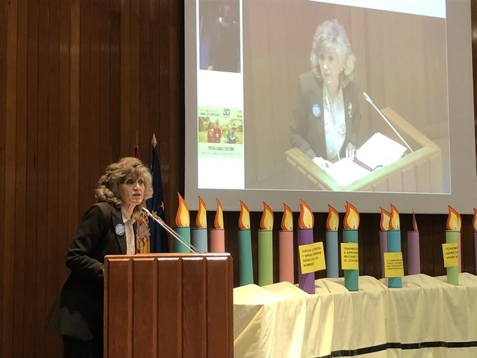 Ministra Carcedo Convenciu00f3n Nacional del Niu00f1o