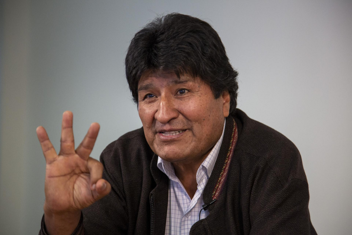 El ex presidente boliviano Evo Morales
