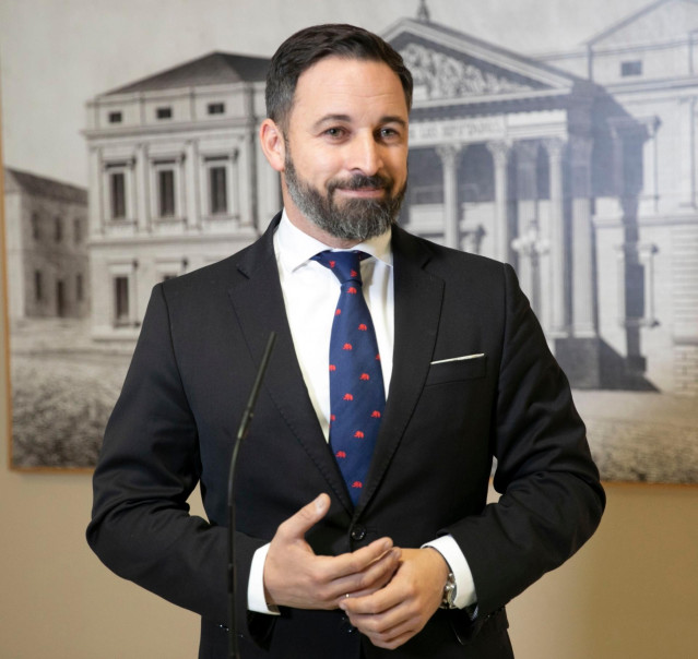 Santiago Abascal, presidente de Vox