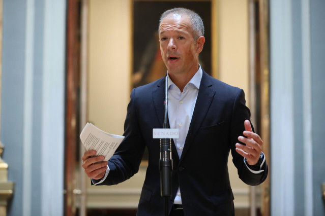 El portavoz del PSOE en el Senado, Ander Gil.
