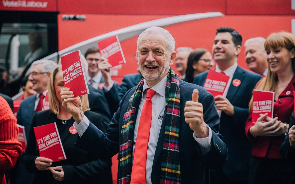 Jeremy Corbyn presenta su Manifiesto dela esperanza