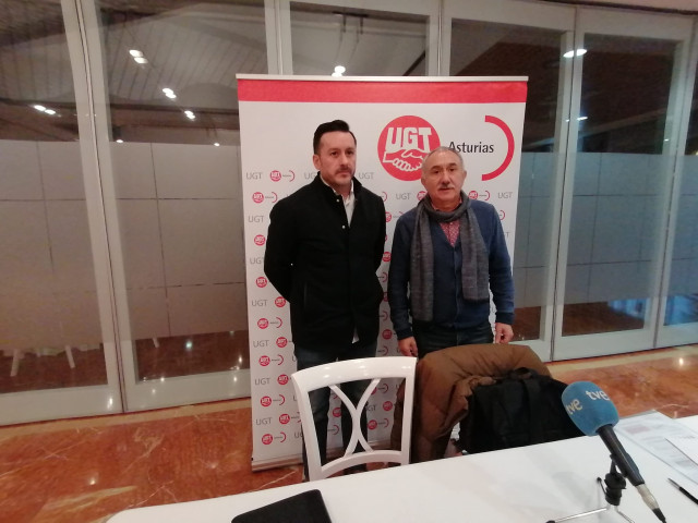Javier Fernández Lanero y Pepe Álvarez.