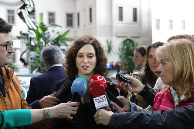 La presidenta de la Comunidad de Madrid, Isabel Díaz Ayuso. Imagen de recurso