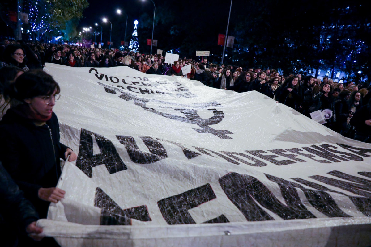 Manifestaciu00f3n Madrid contra machismos 2019