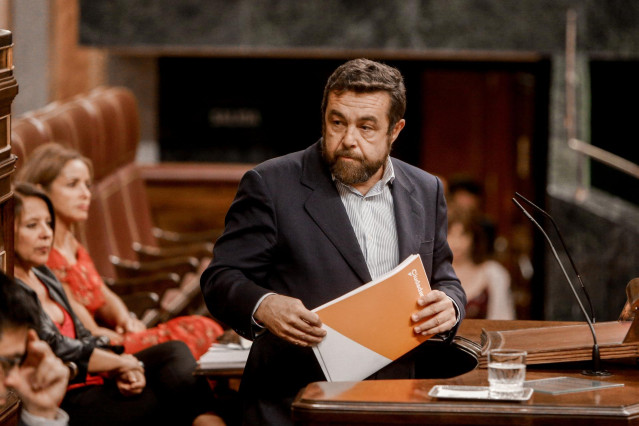 El portavoz de Ciudadanos en el Congreso, Miguel Ángel Gutierrez.
