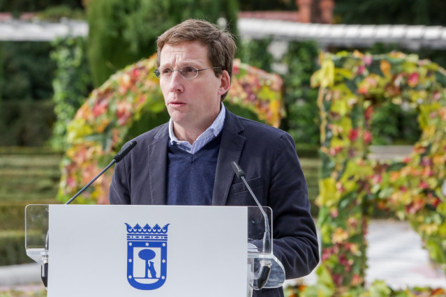 El alcalde de Madrid, José Luis Martínez-Almeida, participa en la presentación del programa de actividades Madrid Green Capital.