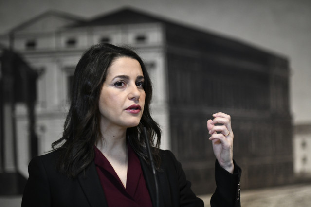 La portavoz de Ciudadanos en el Congreso, Inés Arrimadas.
