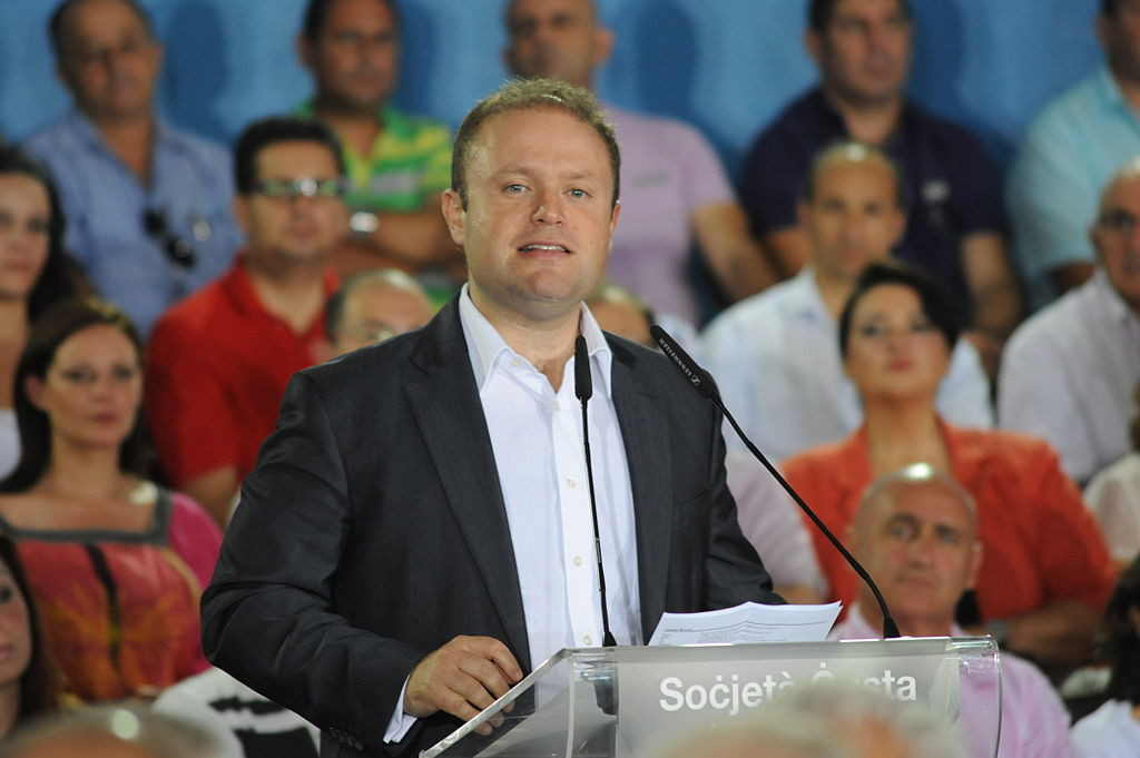 El Primer Ministro de Malta, Joseph Muscat