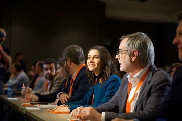 La portavoz de Ciudadanos en el Congreso, Inés Arrimadas.