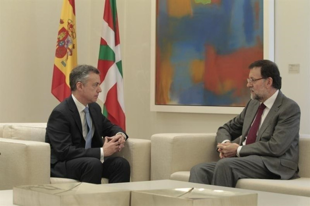 R¿Urkullu con Mariano Rajoy