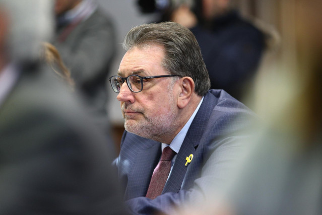 Josep Lluís Cleries, portavoz de Junts per Catalunya en el Senado.