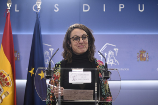 La diputada de la CUP en el Congreso, Mireia Vehí