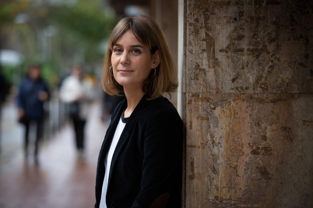 Jéssica Albiach, coordinadora nacional de los comuns y líder de CatECP en el Parlament, en una entrevista de Europa Press el 5 de diciembre de 2019