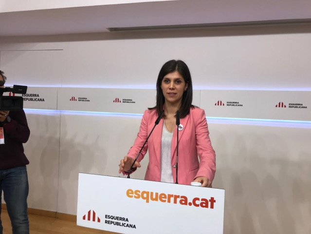 La portavoz y secretaria general adjunta de ERC, Marta Vilalta