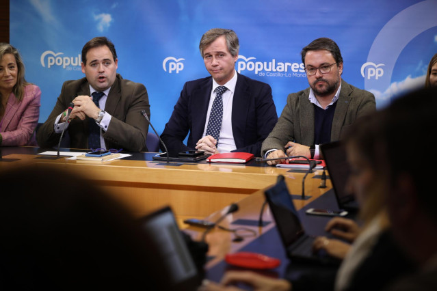 Rueda de prensa González Terol, Arona y Núñez.
