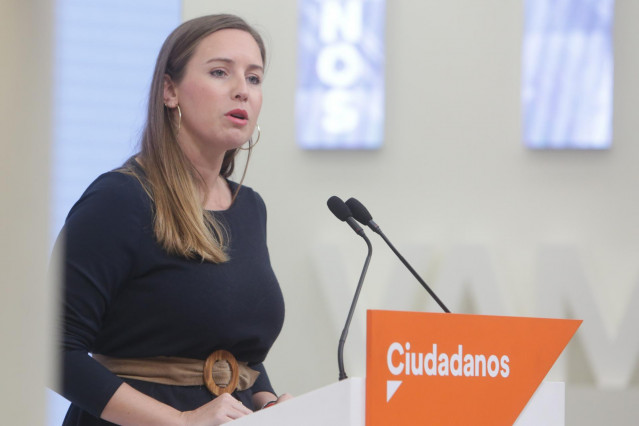 La portavoz de la Gestora de Ciudadanos, Melisa Rodríguez.