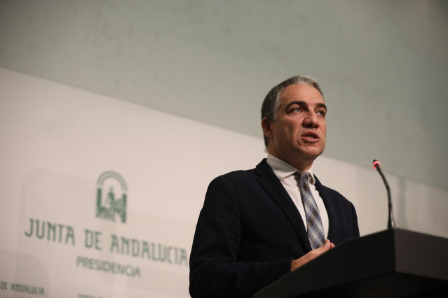 El portavoz del Gobierno andaluz, Elías Bendodo