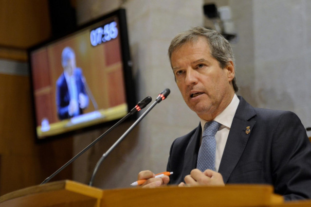El portavoz de Cs en las Cortes de Aragón, Daniel Pérez
