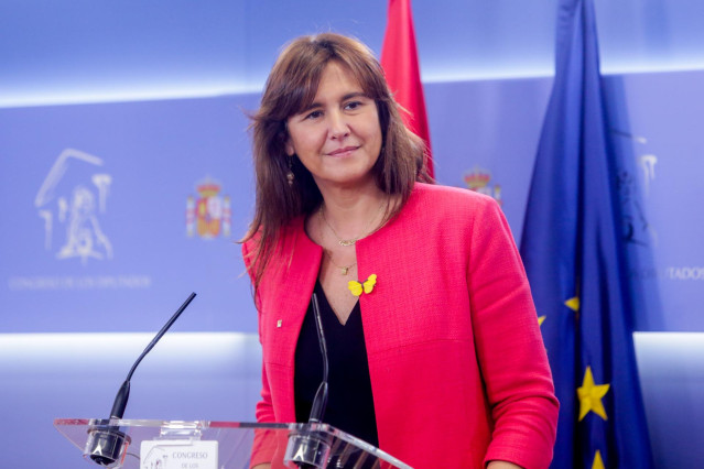 La portavoz de Junts en el Congreso de los Diputados, Laura Borràs