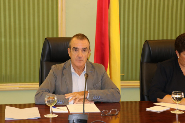 El vicepresidente y conseller de Transición Energética y Sectores Productivos, Juan Pedro Yllanes.