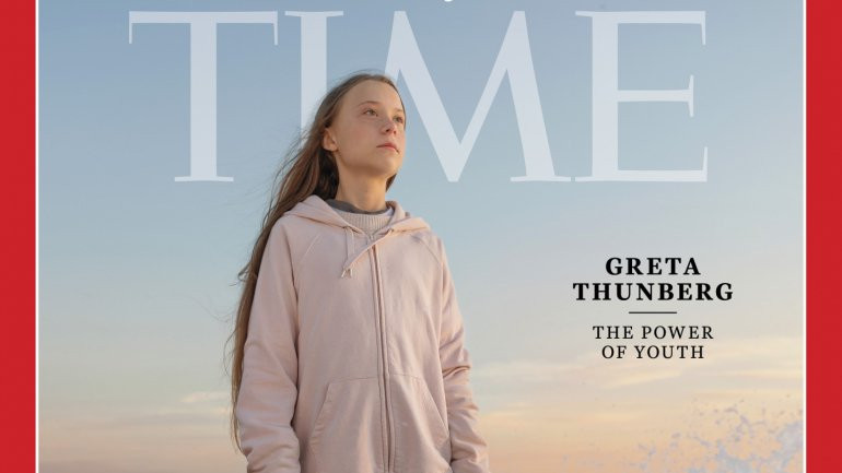 u200bGreta Thunberg, persona del au00f1o segu00fan la revista Time