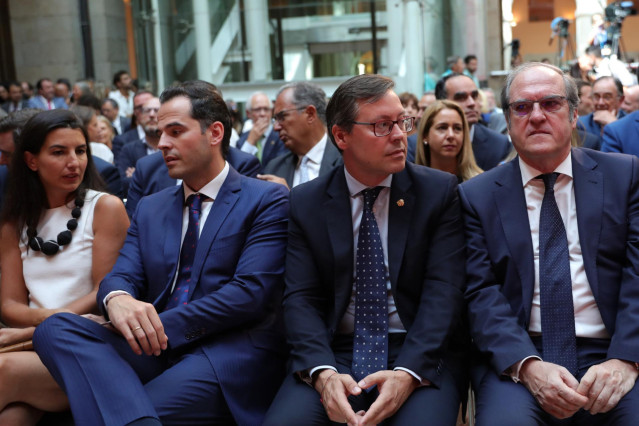 Rocío Monasterio, Ignacio Aguado, Alfonso Serrano Sánchez-Capuchino y Ángel Gabilondo