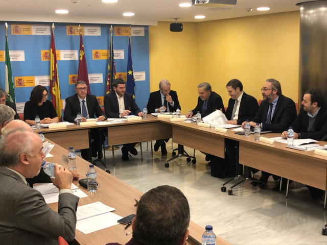 Reunión de la Junta de Gobierno de la Confederación Hidrográfica del Segura
