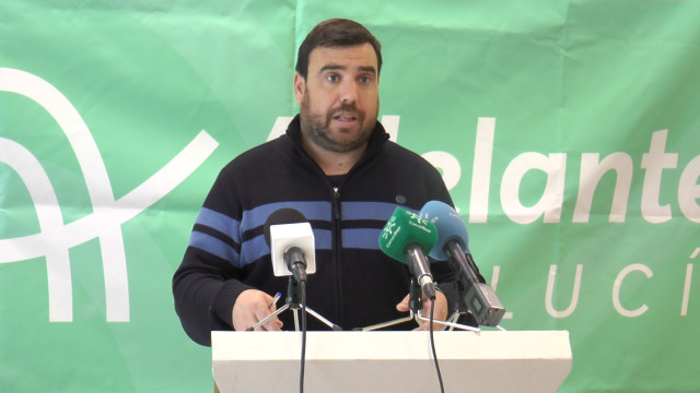 El portavoz de Adelante Andalucía y coordinador de Podemos en Málaga, Alejandro Serrato.