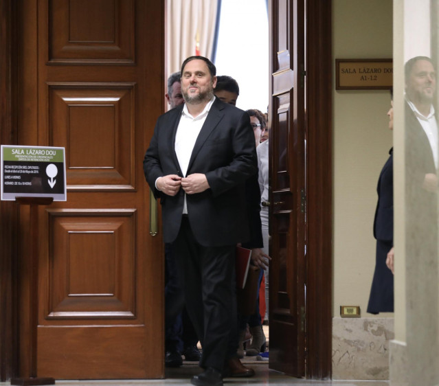 El líder de ERC, Oriol Junqueras, en una imagen de archivo