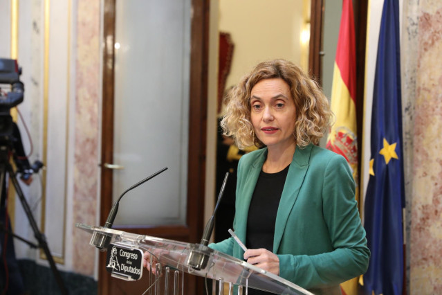 La presidenta del Congreso, Meritxell Batet